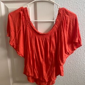 Off the shoulder top